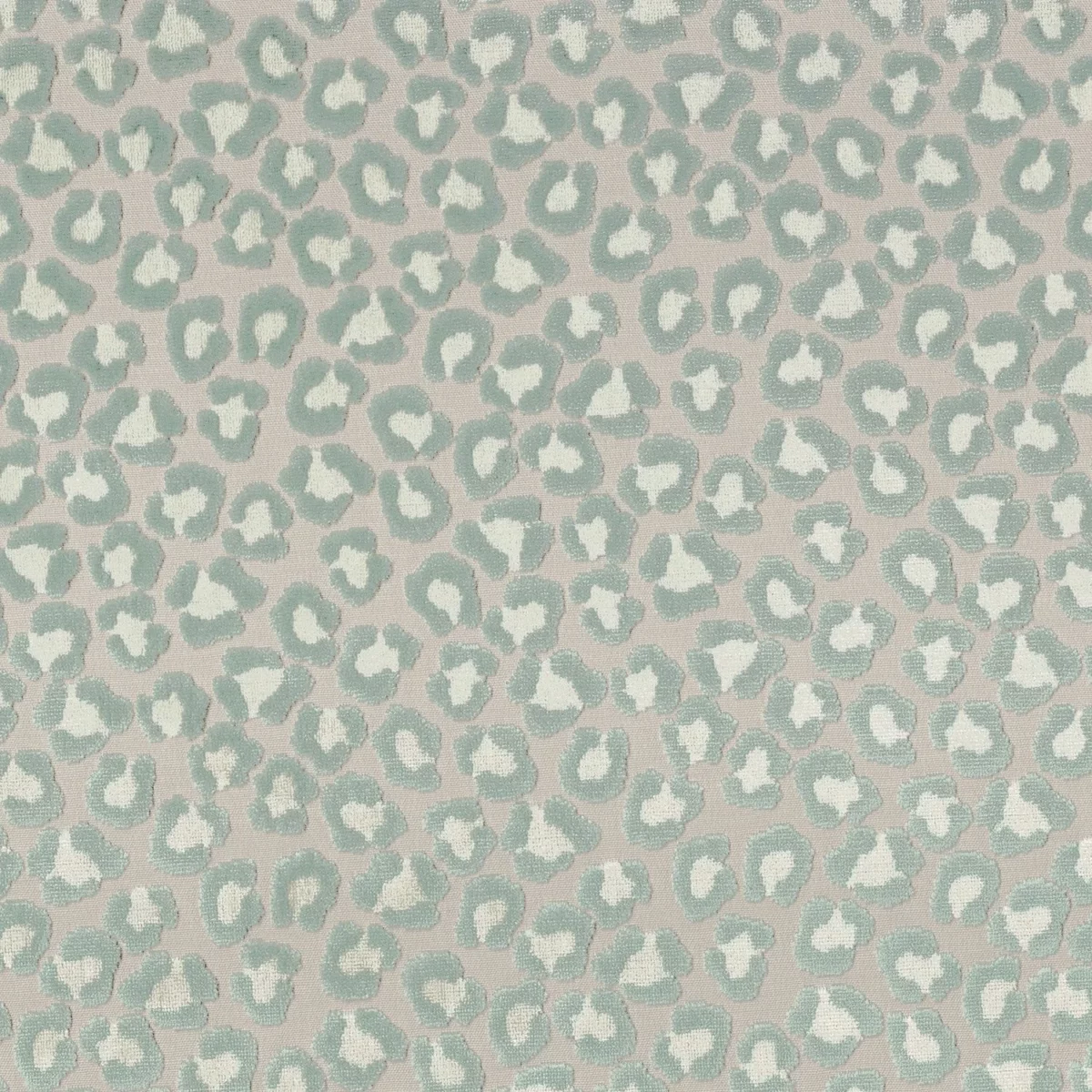 blue spotted jacquard fabric from Camengo