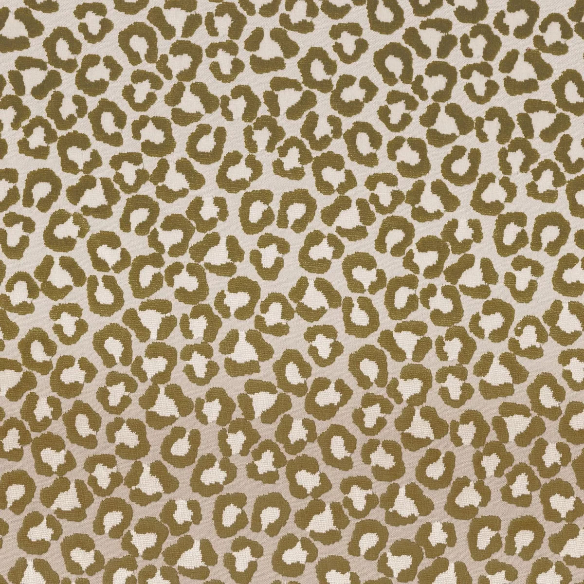 green spotted jacquard fabric from Camengo