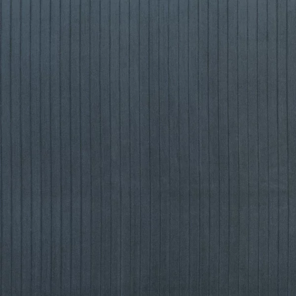 Okapi Fabric - Denim by blue plain velvet-chenille fabric from Camengo