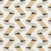 neutral retro embroideried fabric from Camengo