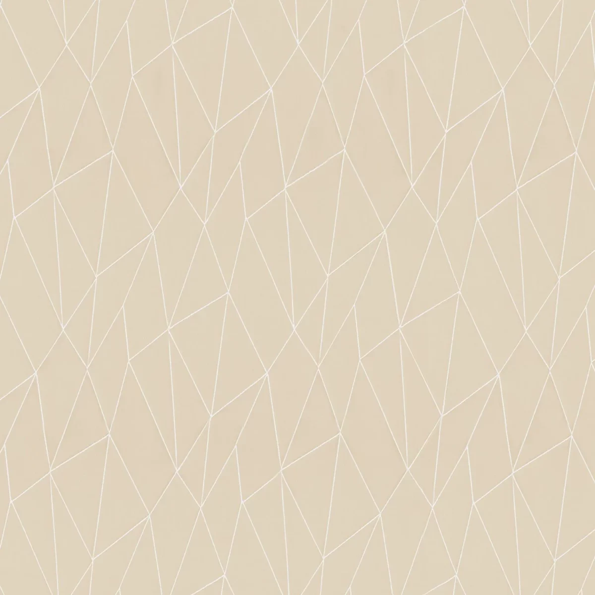 neutral geometric jacquard fabric from Camengo