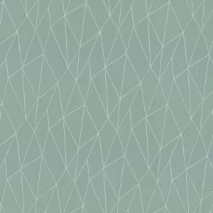 blue geometric jacquard fabric from Camengo