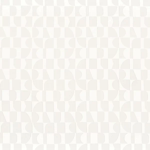 Bermeo Fabric - Blanc by white geometric voile-sheer fabric from Camengo