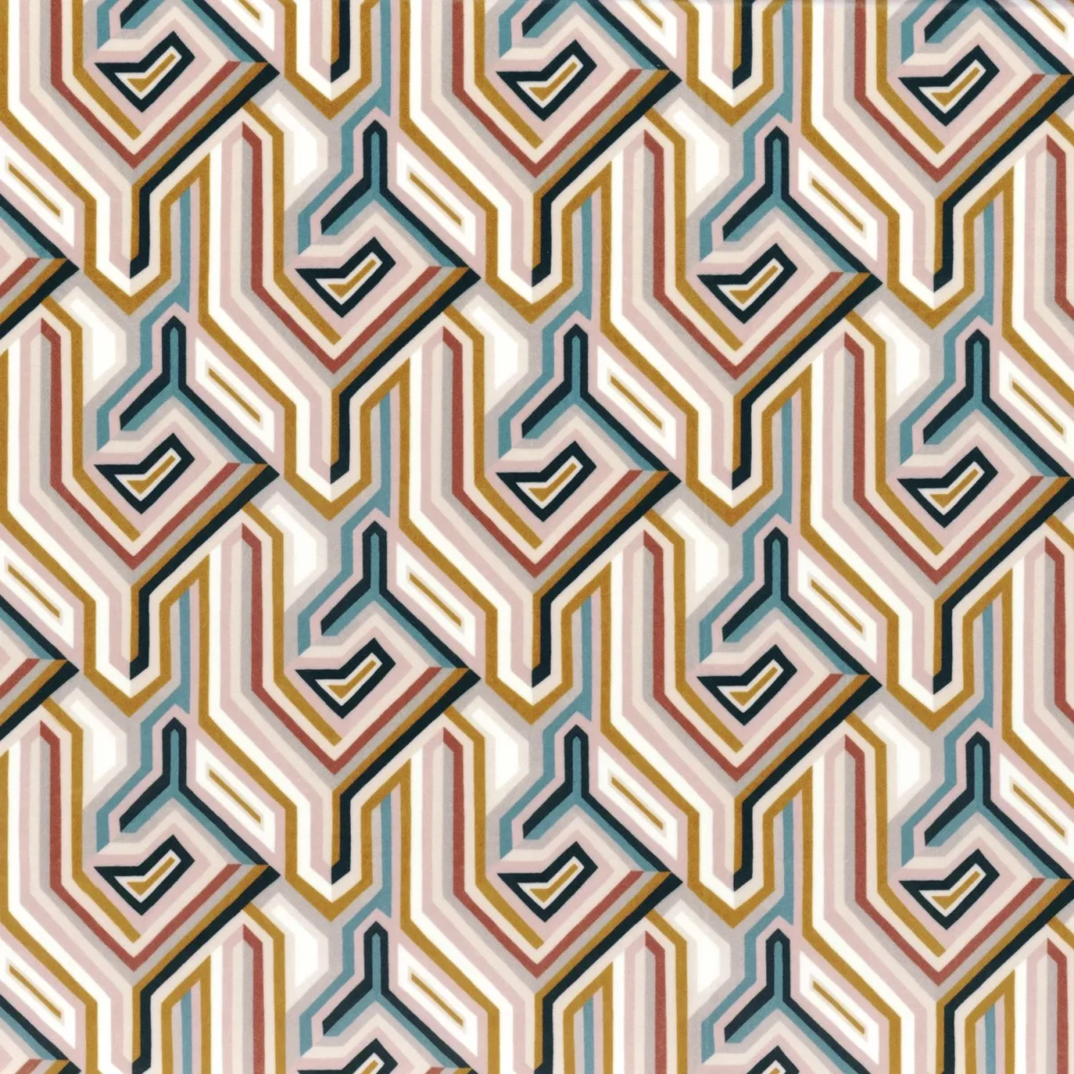 neutral contemporary velvet-chenille fabric from Camengo