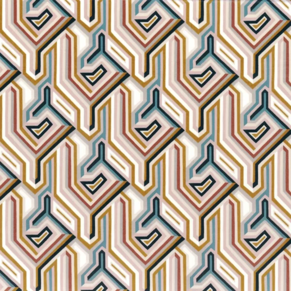 Gugg Velvet Fabric - Blush by neutral contemporary velvet-chenille fabric from Camengo