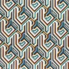 blue contemporary velvet-chenille fabric from Camengo