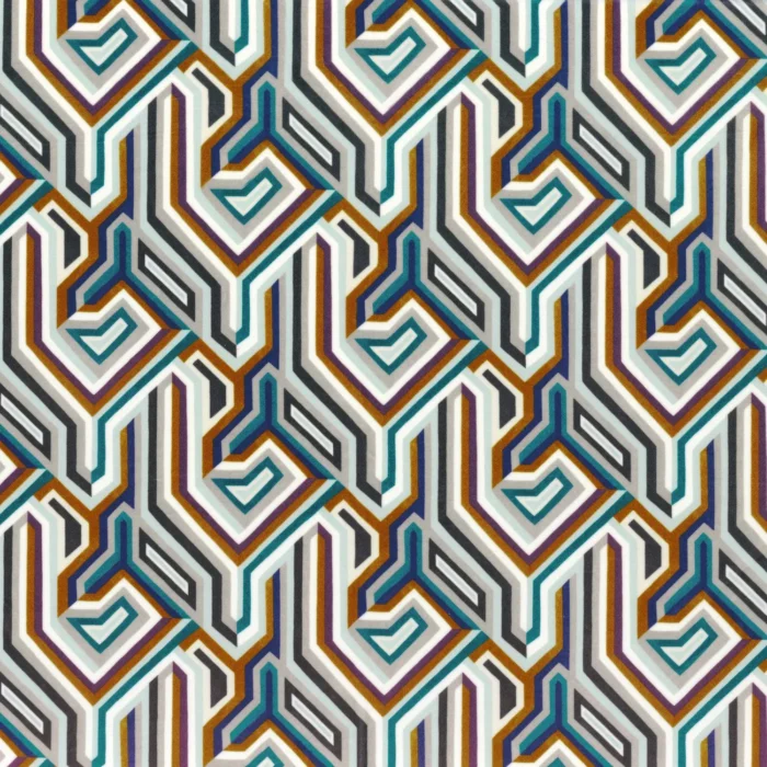 Gugg Velvet Fabric - Emeraude swatch