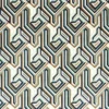 green contemporary velvet-chenille fabric from Camengo