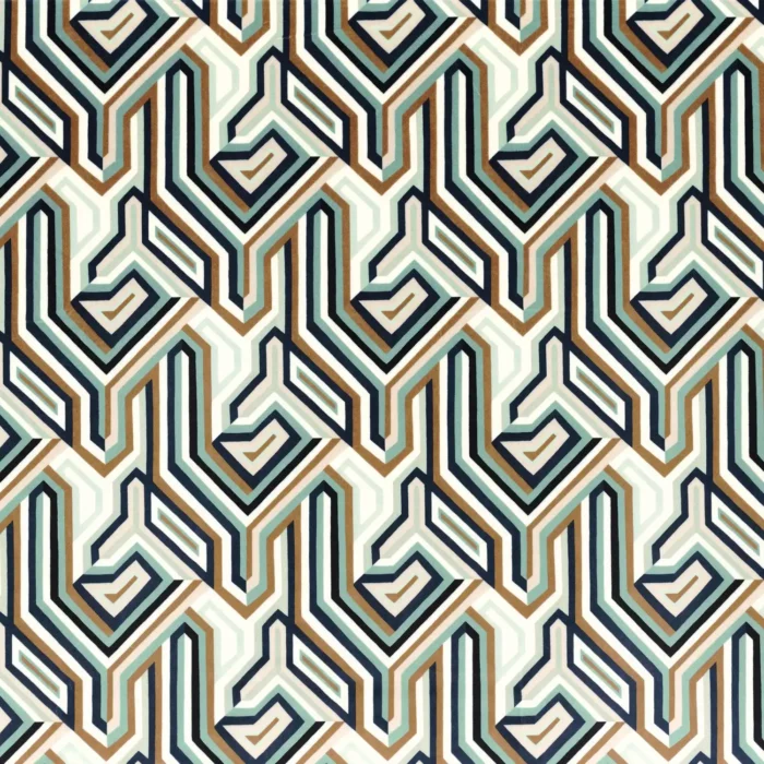 Gugg Velvet Fabric - Ocre swatch