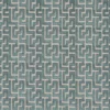 blue geometric velvet-chenille fabric from Camengo