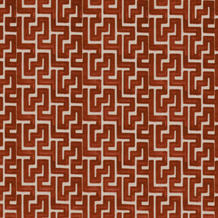 Biscaya Fabric - Terracotta swatch