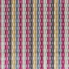 multicolour striped velvet-chenille fabric from Camengo