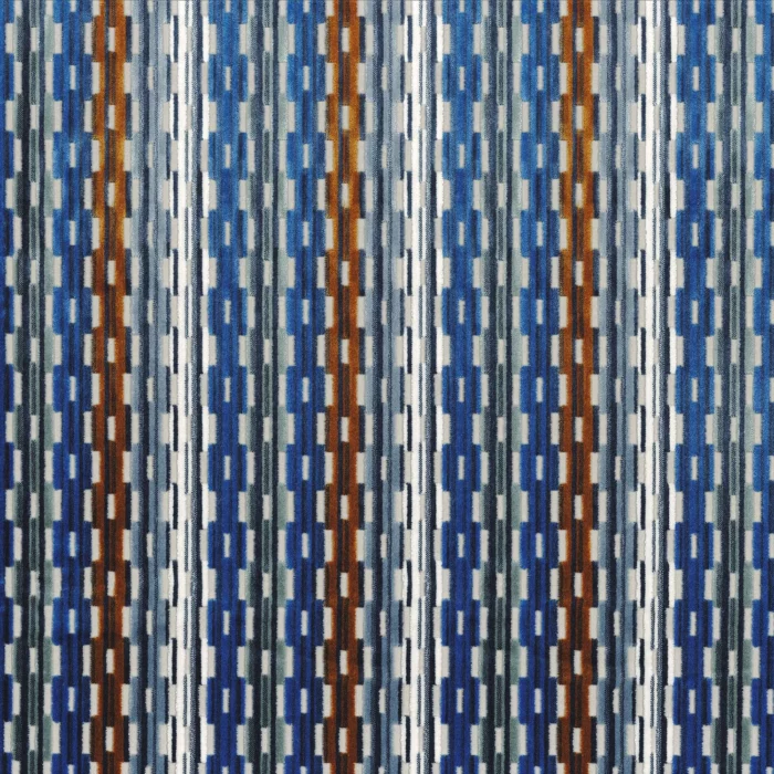 Lekeitio Fabric - Indigo swatch