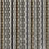 brown striped velvet-chenille fabric from Camengo