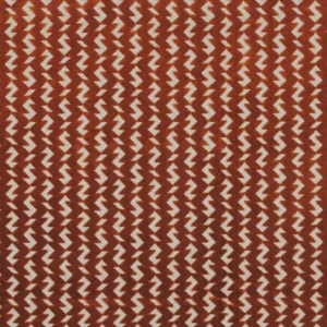 red striped velvet-chenille fabric from Camengo