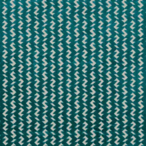 blue striped velvet-chenille fabric from Camengo