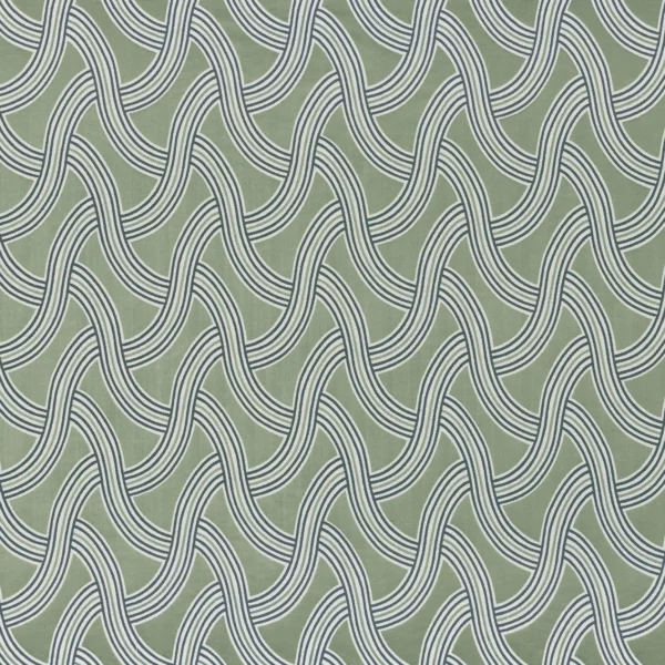 Cosmopolite Fabric - Amande by blue misc jacquard fabric from Camengo