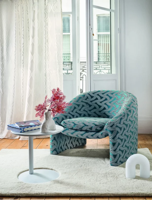 Bakio Fabric - Blanc by Bakio Fabric - Blanc from