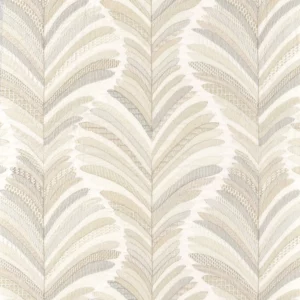 white misc embroideried fabric from Camengo
