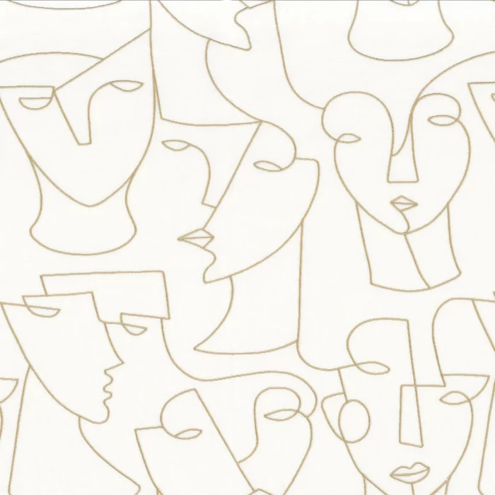 Visage Fabric - Sable swatch