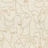 neutral misc embroideried fabric from Camengo