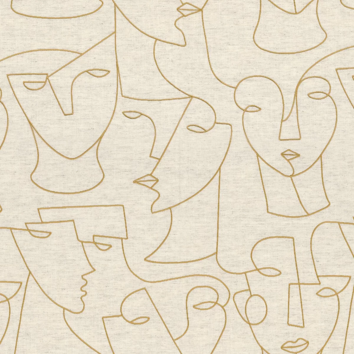 neutral misc embroideried fabric from Camengo
