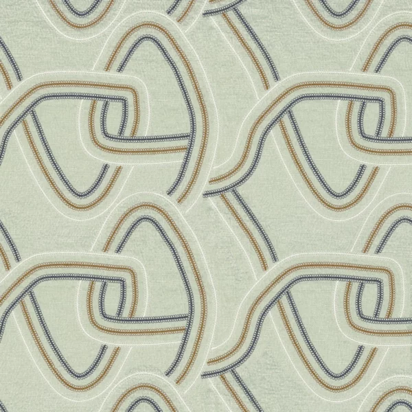Aisance Fabric - Blue Navy by blue misc embroideried fabric from Camengo