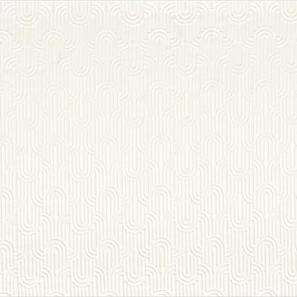 Fabulous Fabric - Nacre by white retro jacquard fabric from Camengo