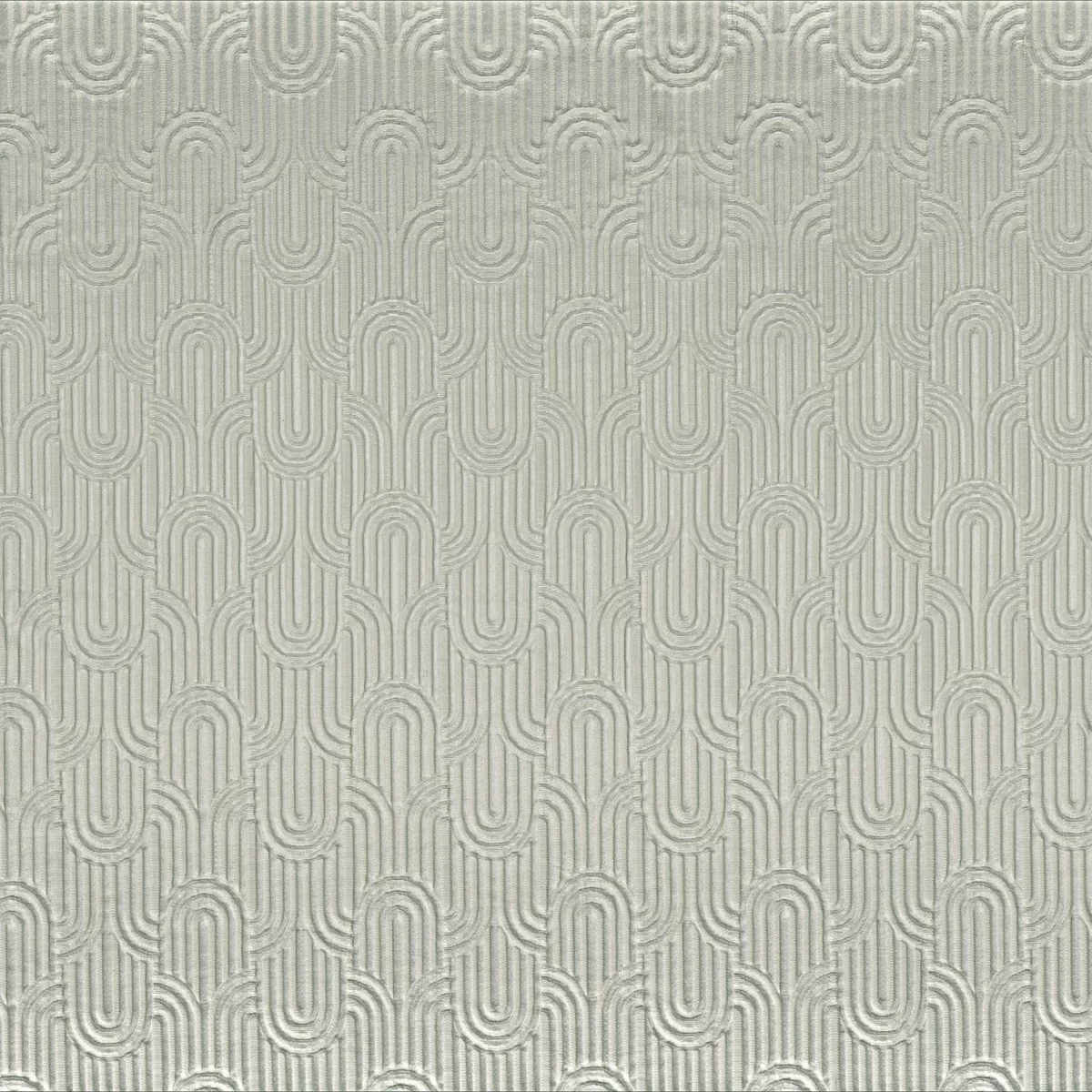 Fabulous Fabric - Brume by blue retro jacquard fabric from Camengo