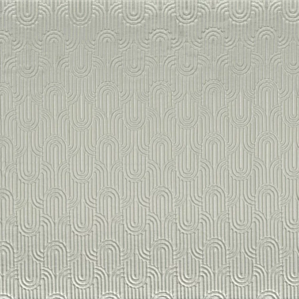 Fabulous Fabric - Brume by blue retro jacquard fabric from Camengo
