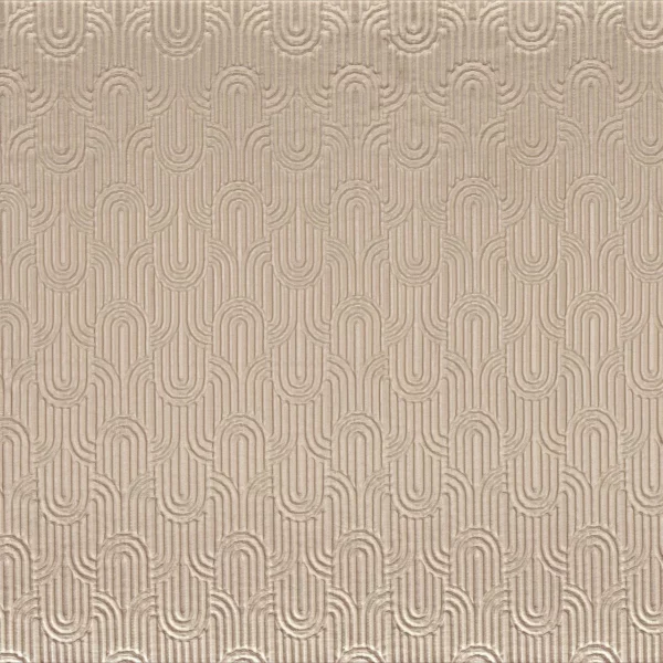 Fabulous Fabric - Sable by neutral retro jacquard fabric from Camengo
