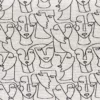 white misc jacquard fabric from Camengo