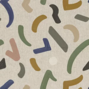 multicolour misc embroideried fabric from Camengo
