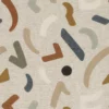 multicolour misc embroideried fabric from Camengo