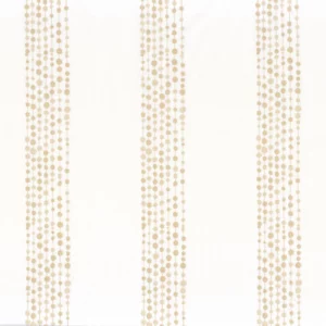 neutral striped embroideried fabric from Camengo