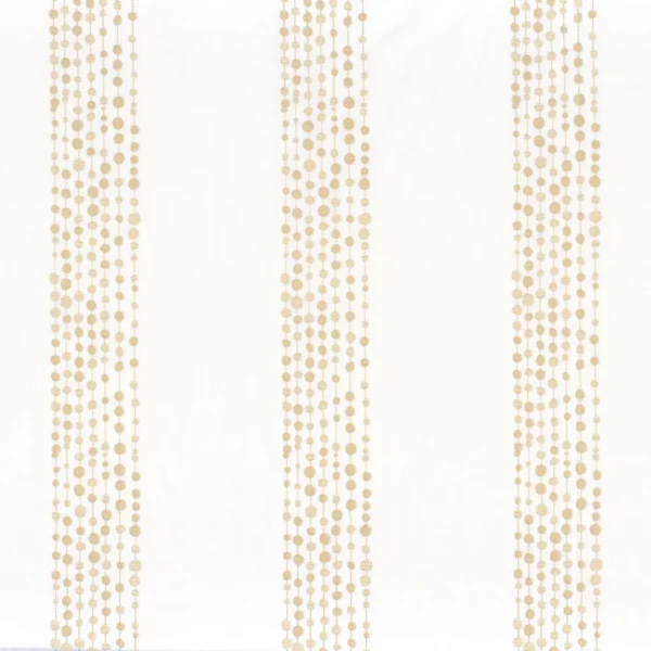 Ball Clay Fabric - Sable by neutral striped embroideried fabric from Camengo