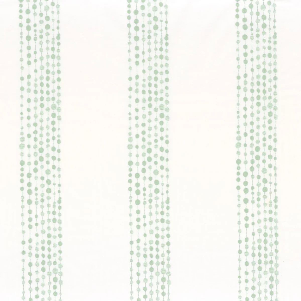 Ball Clay Fabric - Bleu by blue striped embroideried fabric from Camengo