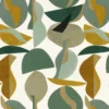 green misc cotton fabric from Camengo