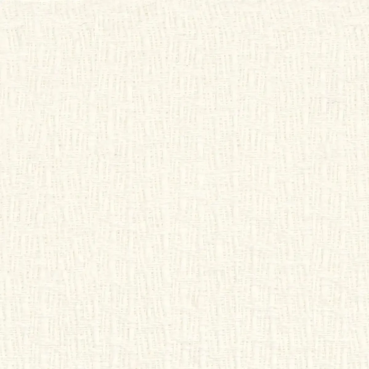 Barbotine Fabric - Craie by white plain woven fabric from Camengo