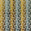 multicolour striped jacquard fabric from Camengo