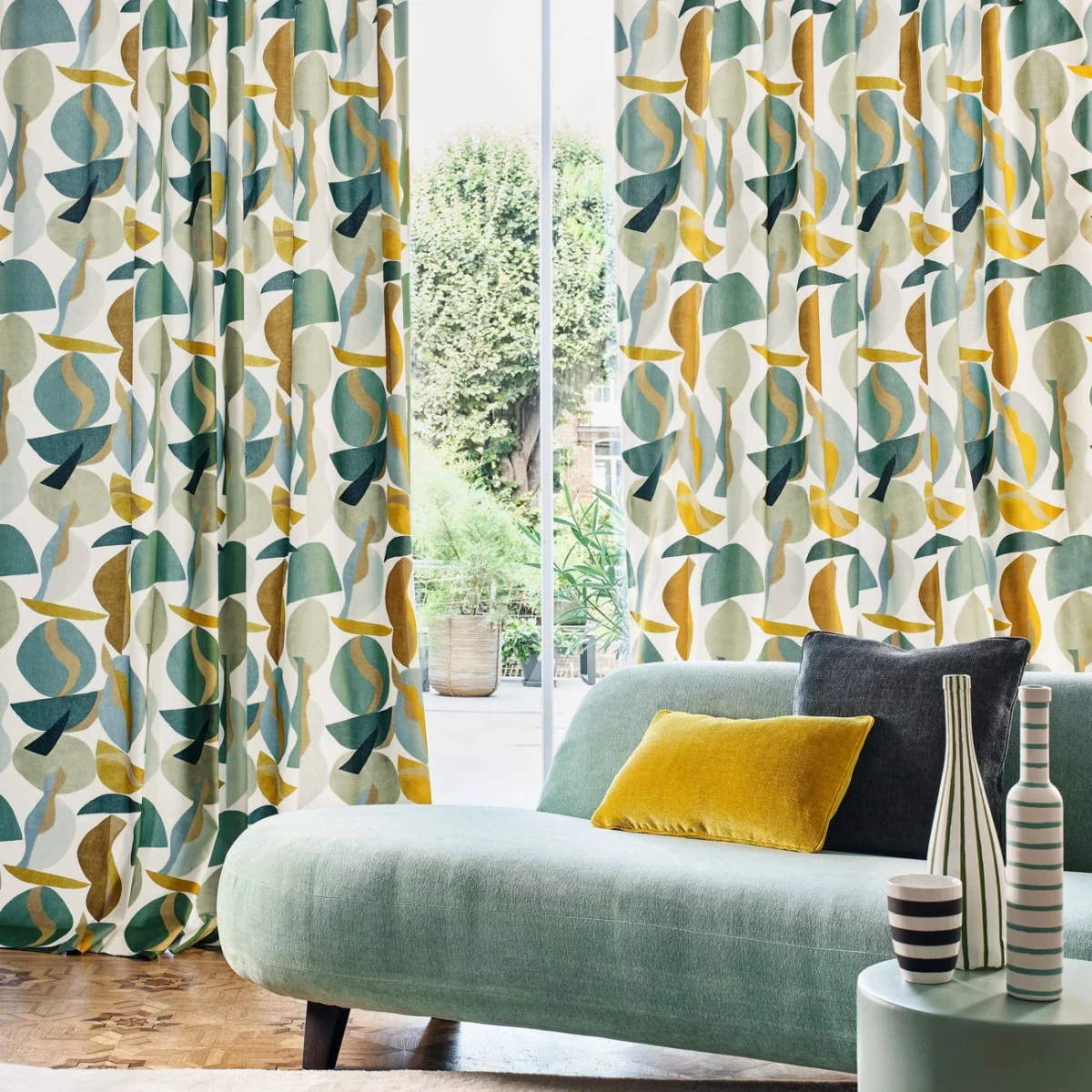 Raku Print Fabric - Givre from