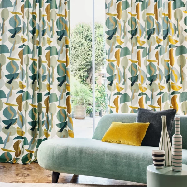 Raku Print Fabric - Givre by Raku Print Fabric - Givre from