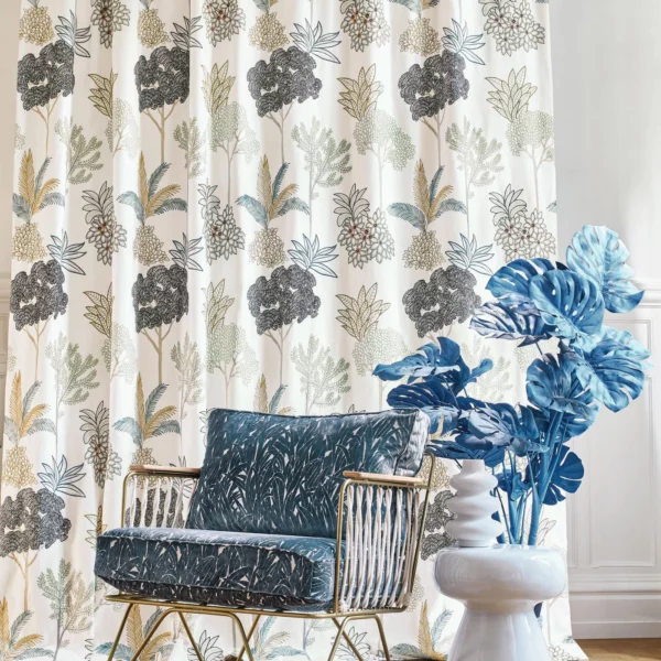 Merveilleux Jardin Fabric - Horizon by Merveilleux Jardin Fabric - Horizon from