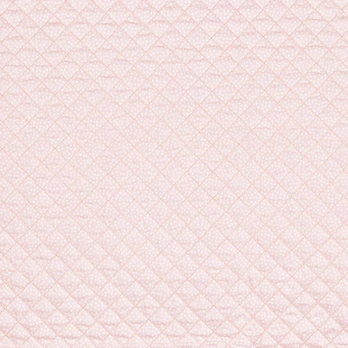 pink children's embroideried fabric from Camengo