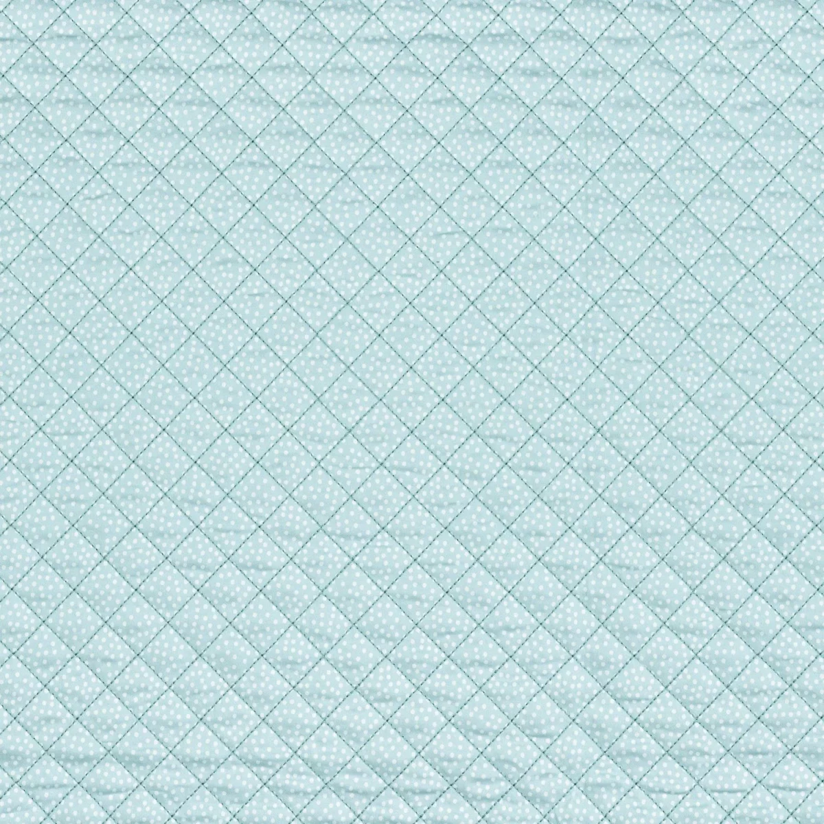 blue children's embroideried fabric from Camengo