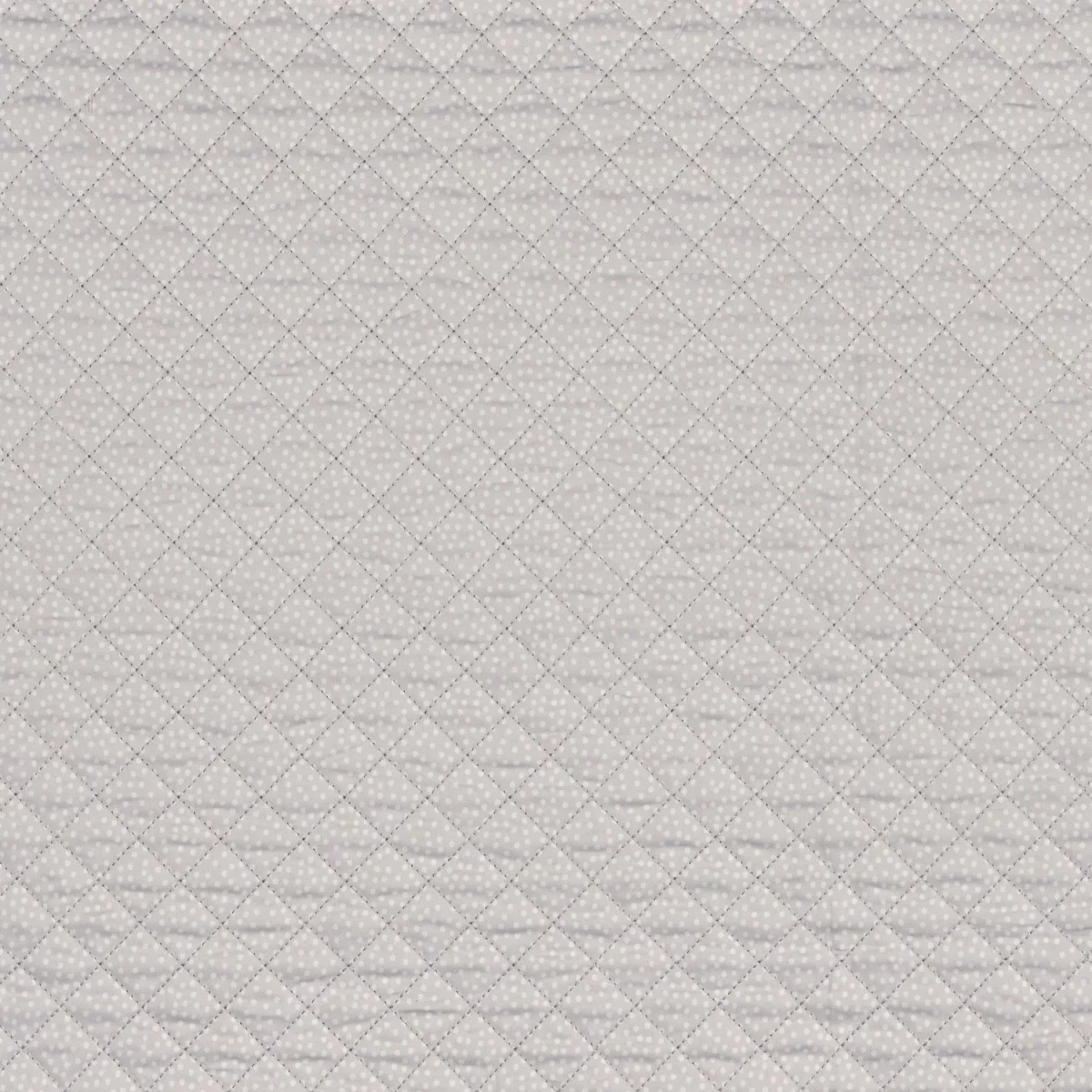 Tout Doux Fabric - Gris by black-grey children's embroideried fabric from Camengo