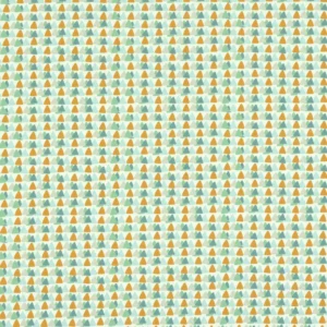 blue children's printed fabric from Camengo