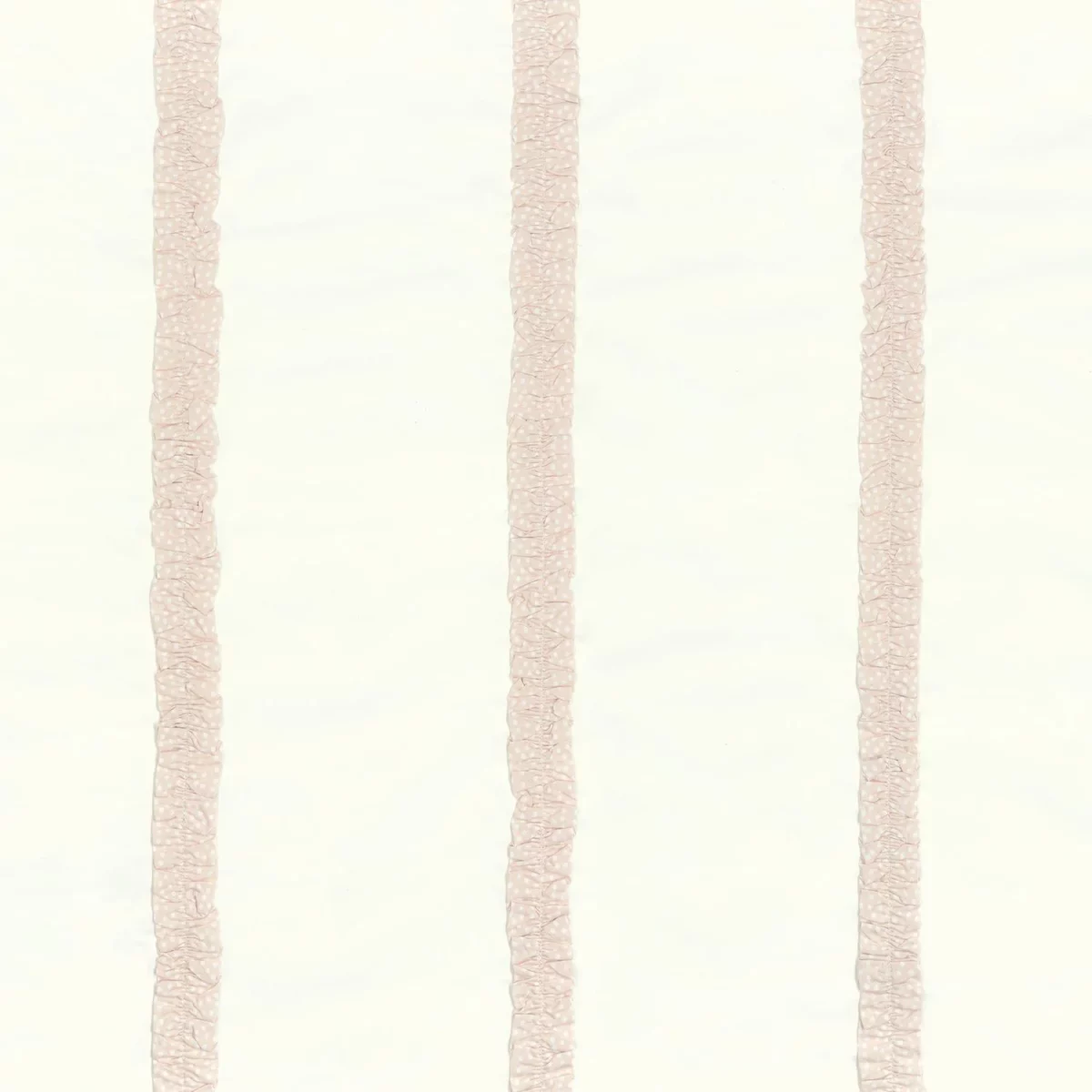 Poetique Fabric - Rose by pink children's embroideried fabric from Camengo