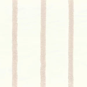 pink children's embroideried fabric from Camengo