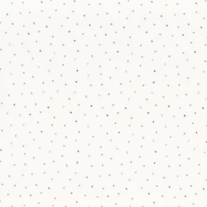 pink children's embroideried fabric from Camengo